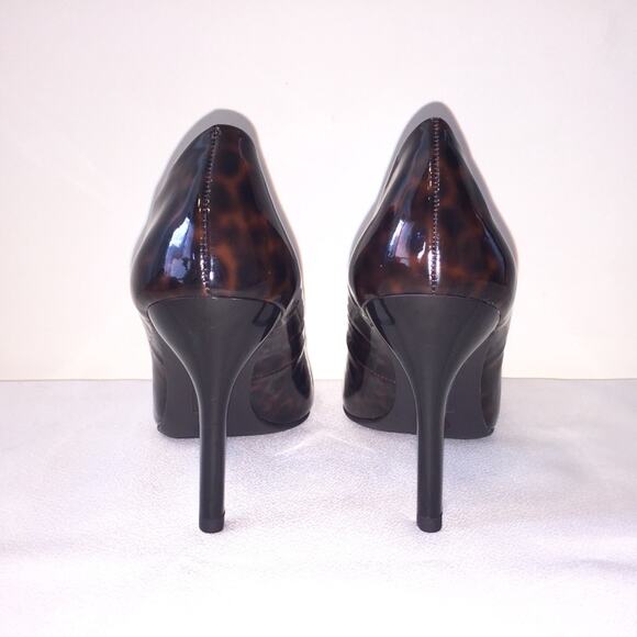 Mootsies Tootsies Leopard Faux Patent Leather Pump, Size 9.5 - Picture 5 of 8